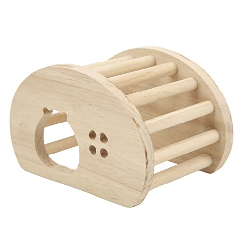 COSMICROWAVE Hamster-Holzhaus, sicheres Kauen, Versteck für kleine Haustiere, gemütliche Höhle und warmes Versteck, gemütliches Hausversteck für Meerschweinchen, Goldener Bär COSMICROWAVE Hamster-Holzhaus, sicheres Kauen, Versteck für kleine Haustiere, gemütliche Höhle und warmes Versteck, gemütliches Hausversteck für Meerschweinchen, Goldener Bär von COSMICROWAVE