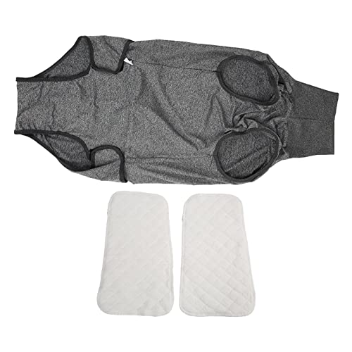 COSMICROWAVE Hunde-Erholungsanzug, verstellbar, Hunde-Bodysuit für Bauchwunden nach Operationen, Ganzkörper-Hundewindel, Wiederverwendbare Hunde-physiologische Kleidung für Männer und Frauen (XXL) COSMICROWAVE Hunde-Erholungsanzug, verstellbar, Hunde-Bodysuit für Bauchwunden nach Operationen, Ganzkörper-Hundewindel, Wiederverwendbare Hunde-physiologische Kleidung für Männer und Frauen (XXL) von COSMICROWAVE