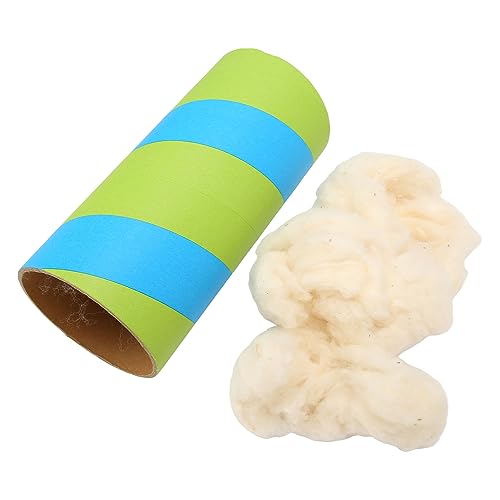 COSMICROWAVE Hamster-Spielröhre, umweltfreundlich, sicher, lustige Tunnel, Spielröhre mit Baumwolle, Käfig-Spielplattform, Käfigzubehör, Käfigspielzeug für kleine Haustiere COSMICROWAVE Hamster-Spielröhre, umweltfreundlich, sicher, lustige Tunnel, Spielröhre mit Baumwolle, Käfig-Spielplattform, Käfigzubehör, Käfigspielzeug für kleine Haustiere von COSMICROWAVE