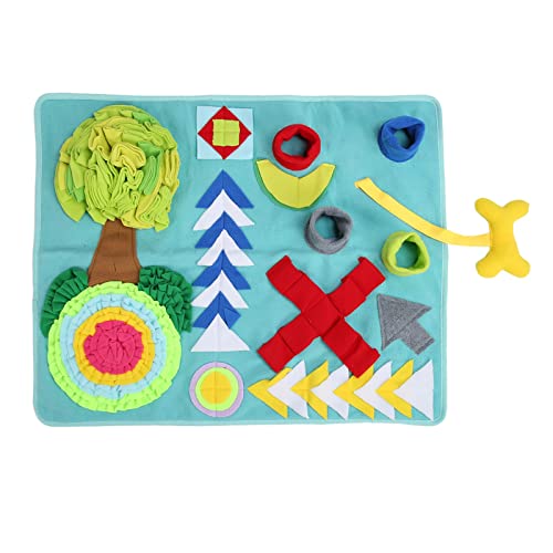 Interaktives Hunde-Puzzlespielzeug, bereicherndes Fütterungsspiel, Schnüffelmatte hilft, Hundeschnüffelmatte, langsames Füttern, leicht zu reinigen, interaktive, waschbare Interaktives Hunde-Puzzlespielzeug, bereicherndes Fütterungsspiel, Schnüffelmatte hilft, Hundeschnüffelmatte, langsames Füttern, leicht zu reinigen, interaktive, waschbare von COSMICROWAVE