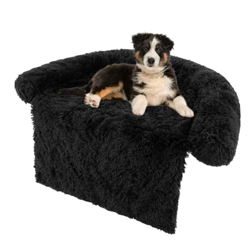 COSTWAY Hundebett flauschig, Sofaschutz Hund, Hundedecke für Sofa, Hundekissen waschbar, Plüschbett für kleine & mittelgroße & große Hunde Katzen, Hundematte aus Plüsch, 112 x 101 x 18 cm, Schwarz COSTWAY Hundebett flauschig, Sofaschutz Hund, Hundedecke für Sofa, Hundekissen waschbar, Plüschbett für kleine & mittelgroße & große Hunde Katzen, Hundematte aus Plüsch, 112 x 101 x 18 cm, Schwarz von COSTWAY