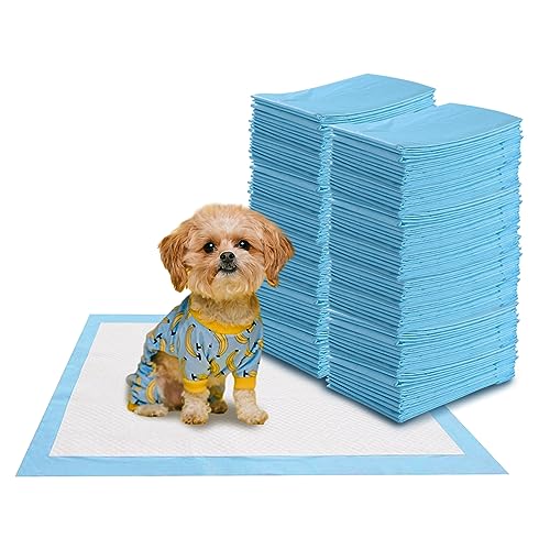 COSTWAY Trainingsunterlagen Hunde, Auslaufsicheres 5-lagiges Design, Welpenunterlagen Puppy-Pads, Hygieneunterlagen Einwegpads PIPI-Pads, Trainingspads Welpen (100 Stück 60x60cm) von COSTWAY