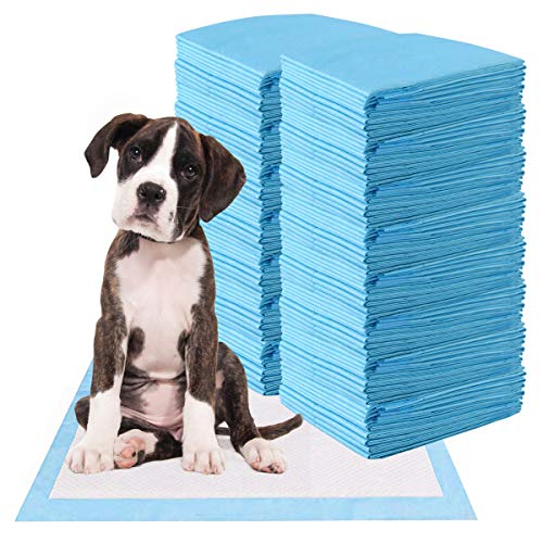 COSTWAY Trainingsunterlagen Hunde, Auslaufsicheres 5-lagiges Design, Welpenunterlagen Puppy-Pads, Hygieneunterlagen Einwegpads PIPI-Pads, Trainingspads Welpen (150 Stück 60x90cm) von COSTWAY