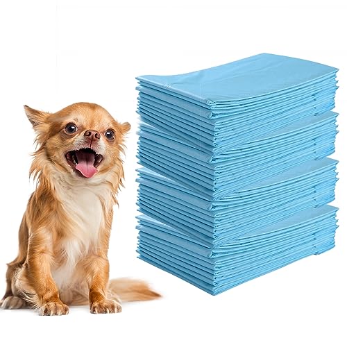 COSTWAY Trainingsunterlagen Hunde, Auslaufsicheres 5-lagiges Design, Welpenunterlagen Puppy-Pads, Hygieneunterlagen Einwegpads PIPI-Pads, Trainingspads Welpen (300 Stück 60x40cm) von COSTWAY