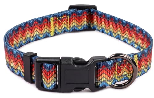 COSYHOMELONDON Hundehalsband für kleine Hunde, niedliches Halsband für kleine, mittelgroße und große Hunde, mit Blumenmuster, weich, verstellbar, für Jungen, Mädchen, weiblich, männlich, COSYHOMELONDON Hundehalsband für kleine Hunde, niedliches Halsband für kleine, mittelgroße und große Hunde, mit Blumenmuster, weich, verstellbar, für Jungen, Mädchen, weiblich, männlich, von COSYHOMELONDON