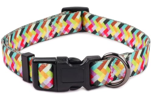 COSYHOMELONDON Hundehalsband für kleine Hunde, niedliches Halsband für kleine, mittelgroße und große Hunde, mit Blumenmuster, weich, verstellbar, für Jungen, Mädchen, weiblich, männlich, COSYHOMELONDON Hundehalsband für kleine Hunde, niedliches Halsband für kleine, mittelgroße und große Hunde, mit Blumenmuster, weich, verstellbar, für Jungen, Mädchen, weiblich, männlich, von COSYHOMELONDON