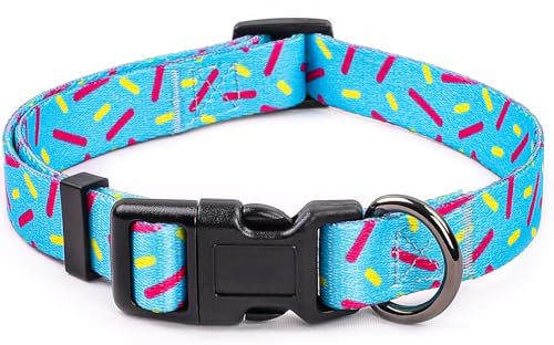 COSYHOMELONDON Hundehalsband für kleine Hunde, niedliches Halsband für kleine, mittelgroße und große Hunde, mit Blumenmuster, weich, verstellbar, für Jungen, Mädchen, weiblich, männlich, COSYHOMELONDON Hundehalsband für kleine Hunde, niedliches Halsband für kleine, mittelgroße und große Hunde, mit Blumenmuster, weich, verstellbar, für Jungen, Mädchen, weiblich, männlich, von COSYHOMELONDON