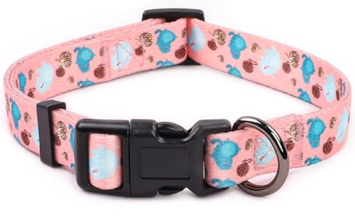 COSYHOMELONDON Hundehalsband für kleine Hunde, niedliches Halsband für kleine, mittelgroße und große Hunde, mit Blumenmuster, weich verstellbar, für Jungen, Mädchen, weiblich, männlich, Welpenhalsband COSYHOMELONDON Hundehalsband für kleine Hunde, niedliches Halsband für kleine, mittelgroße und große Hunde, mit Blumenmuster, weich verstellbar, für Jungen, Mädchen, weiblich, männlich, Welpenhalsband von COSYHOMELONDON