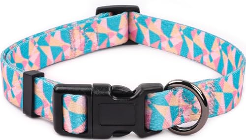COSYHOMELONDON Hundehalsband für kleine Hunde, niedliches Halsband für kleine und mittelgroße und große Hunde, mit Mustern, weich verstellbar, für Jungen, Mädchen, weiblich, männlich, Welpenhalsband COSYHOMELONDON Hundehalsband für kleine Hunde, niedliches Halsband für kleine und mittelgroße und große Hunde, mit Mustern, weich verstellbar, für Jungen, Mädchen, weiblich, männlich, Welpenhalsband von COSYHOMELONDON