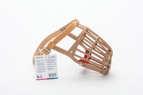 Maulkorb aus Kunststoff mit Lederband, Größe: 6 COVETRUS Maulkorb aus Kunststoff mit Lederband, Größe: 6 COVETRUS von Covetrus