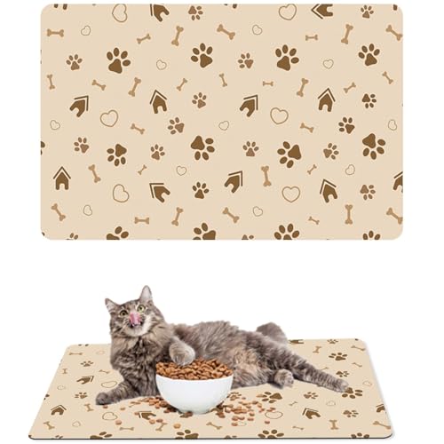 COYUN 1 Pcs Napfunterlage Hund rutschfest, Super Saugfähige Futtermatte für Hund und Katze, Waschbar Hundenapf Futternapf Unterlage, Hundenapf Unterlage 20x30 cm, Futterunterlage für Katzen und Hunde COYUN 1 Pcs Napfunterlage Hund rutschfest, Super Saugfähige Futtermatte für Hund und Katze, Waschbar Hundenapf Futternapf Unterlage, Hundenapf Unterlage 20x30 cm, Futterunterlage für Katzen und Hunde von COYUN