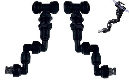 COZERI 2 Stück Reptilien Terrariendüse 360° Verstellbarer Düsen Reptilien Fogger Mist Sprinkler, Sprühdüse für Regenwald-Aquarium, Terrarium Beregnungsanlage, Kühlungssystem COZERI 2 Stück Reptilien Terrariendüse 360° Verstellbarer Düsen Reptilien Fogger Mist Sprinkler, Sprühdüse für Regenwald-Aquarium, Terrarium Beregnungsanlage, Kühlungssystem von COZERI