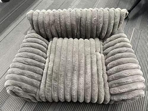 COZY KISS Katzencouch, Katzenbett für Hauskatzen, 80x60 cm, Grey von COZY KISS