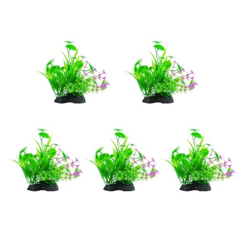 CPAOWEHF 5pcs Realistische Wassergrasaquarien Dekoration Künstliche PVC Wasserpflanze Für Verschiedene Fischtank Landschaften Fischschutzfischtankanlagen CPAOWEHF 5pcs Realistische Wassergrasaquarien Dekoration Künstliche PVC Wasserpflanze Für Verschiedene Fischtank Landschaften Fischschutzfischtankanlagen von CPAOWEHF