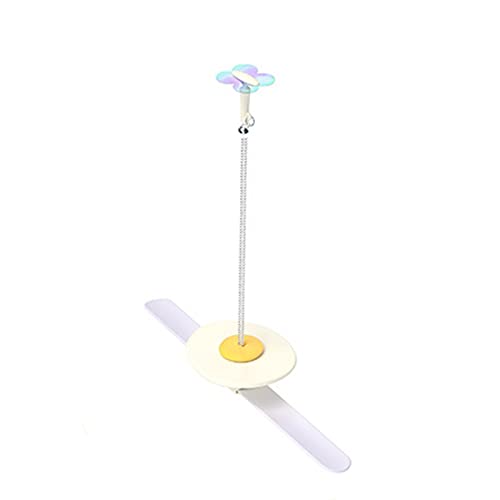 CPAOWEHF Interaktiver Zauberstab für Katze, Kätzchen, Spielzeug mit Saugnapf, Silikonband, flexible Ideen für Kätzchen CPAOWEHF Interaktiver Zauberstab für Katze, Kätzchen, Spielzeug mit Saugnapf, Silikonband, flexible Ideen für Kätzchen von CPAOWEHF