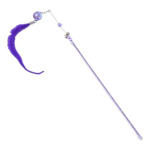 CPAOWEHF Interaktives Spielzeug mit Glocken, buntes Plüschtier, 27,9 cm lang, Ideen für Kätzchen CPAOWEHF Interaktives Spielzeug mit Glocken, buntes Plüschtier, 27,9 cm lang, Ideen für Kätzchen von CPAOWEHF