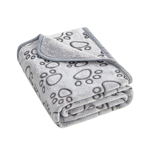 CPAOWEHF Weiche Hundedecke Mit Cartoon Pfoten Aufdruck Für Komfort Und Wärme Für Hunde Und Katzenbetten Und Sofas Warme Winterbettwäsche CPAOWEHF Weiche Hundedecke Mit Cartoon Pfoten Aufdruck Für Komfort Und Wärme Für Hunde Und Katzenbetten Und Sofas Warme Winterbettwäsche von CPAOWEHF