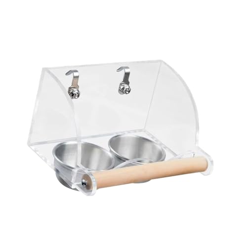 Interaktiver Futternapf für Papageien, Anti-Überläufe, Design mit zuverlässiger Futterumgebung für Vögel, Futterspender Interaktiver Futternapf für Papageien, Anti-Überläufe, Design mit zuverlässiger Futterumgebung für Vögel, Futterspender von CPAOWEHF