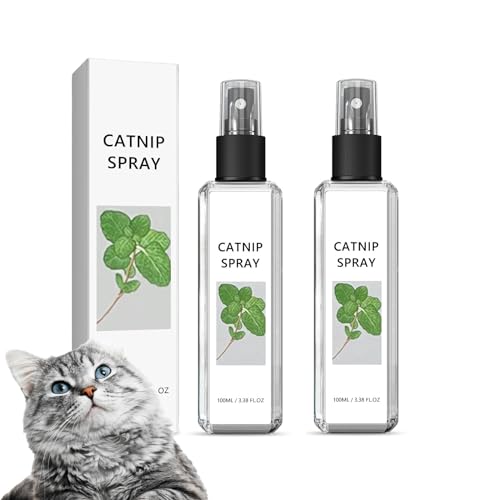 Vdeaszo Herbal Cat Joy Spray, Herbal Cat Joy Spray, Celery Pets Catnip Spray, Cat Training Spray with Catnip, Anti Scratch Cat Spray, Cat Training Spray with Catnip, Cat Nip Spray (2PCS) von CPAPS