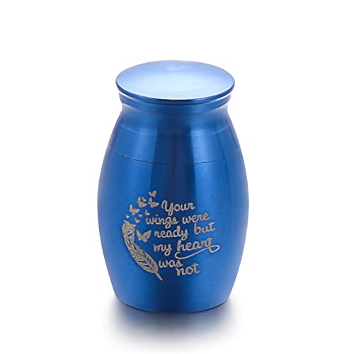 CPDDNGZMKK Gedenkstätten Für Haustiere 1Pc Mini Memorial Urne Aluminiumlegierung Gewindedeckel Pet Urnen Geliebte Pet Andenken Bestattungsurne Trauerbox(2,S) von CPDDNGZMKK