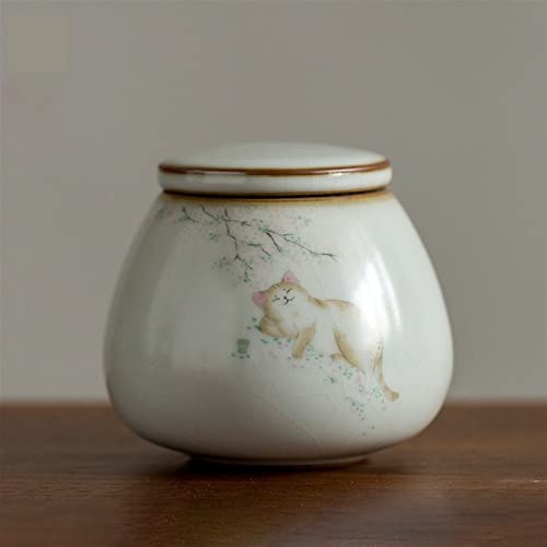 CPDDNGZMKK Gedenkstätten Für Haustiere Pet Urn for Dogs Cats Ashes Keepsake Memorial Box Funeral Set Burial Urns for Cremated Remains Ash Vial Adult Funeral Urn Pet Cat and Dog Urn 53022 Trauerbox(C) von CPDDNGZMKK