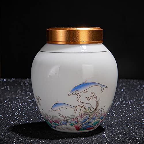 CPDDNGZMKK Gedenkstätten Für Haustiere Pet Urn for Dogs Cats Ashes Keepsake Memorial Box Funeral Set Burial Urns for Cremated Remains Ash Vial Adult Funeral Urn Pet Cat and Dog Urn 74188 Trauerbox(D) von CPDDNGZMKK