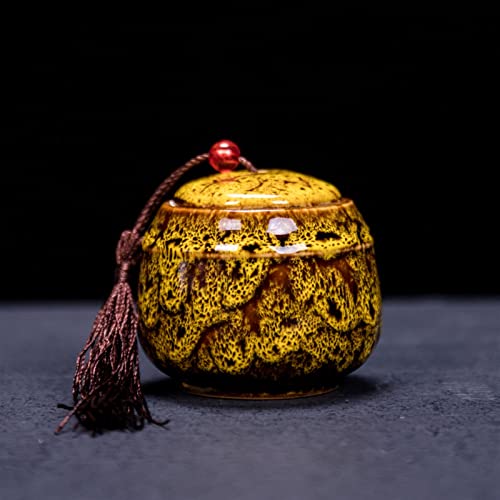 Gedenkstätten Für Haustiere Pet Urn For Dogs Cats Ashes Keepsake Memorial Box Funeral Set Burial Urns For Cremated Remains Ash Vial Adult Funeral Urn Pet Cat And Dog Urn 11609 Trauerbox(Yellow,M) von CPDDNGZMKK
