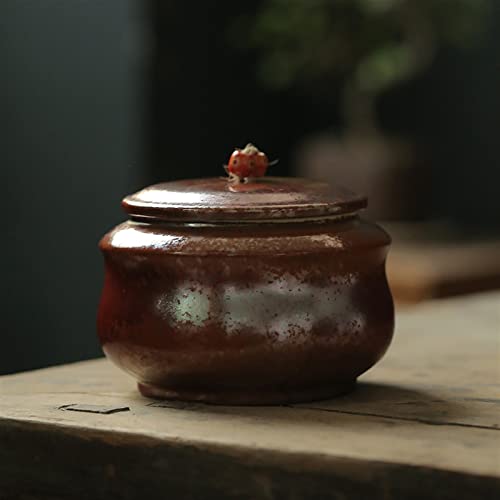 Gedenkstätten Für Haustiere Pet Urn For Dogs Cats Ashes Keepsake Memorial Box Funeral Set Burial Urns For Cremated Remains Ash Vial Adult Funeral Urn Pet Cat And Dog Urn 13414 Trauerbox(Brown) von CPDDNGZMKK