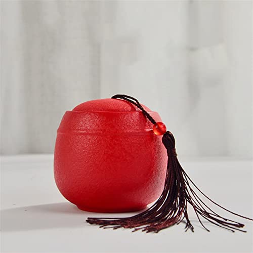 Gedenkstätten Für Haustiere Pet Urn For Dogs Cats Ashes Keepsake Memorial Box Funeral Set Burial Urns For Cremated Remains Ash Vial Adult Funeral Urn Pet Cat And Dog Urn 6400 Trauerbox(Red,S) von CPDDNGZMKK