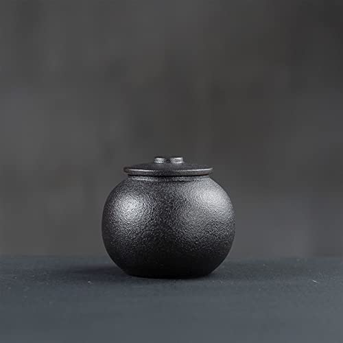 Gedenkstätten Für Haustiere Pet Urn For Dogs Cats Ashes Keepsake Memorial Box Funeral Set Burial Urns For Cremated Remains Ash Vial Adult Funeral Urn Pet Cat And Dog Urn 6940 Trauerbox(Black) von CPDDNGZMKK