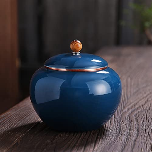 Gedenkstätten Für Haustiere Pet Urn For Dogs Cats Ashes Keepsake Memorial Box Funeral Set Burial Urns For Cremated Remains Ash Vial Adult Funeral Urn Pet Cat And Dog Urn 71098 Trauerbox(Blue) von CPDDNGZMKK