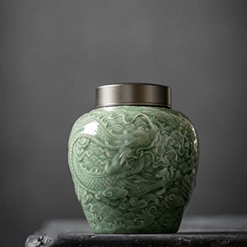 Gedenkstätten Für Haustiere Pet Urn For Dogs Cats Ashes Keepsake Memorial Box Funeral Set Burial Urns For Cremated Remains Ash Vial Adult Funeral Urn Pet Cat And Dog Urn 7315 Trauerbox(Green) von CPDDNGZMKK