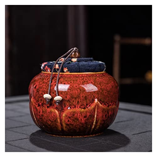 Gedenkstätten Für Haustiere Pet Urn For Dogs Cats Ashes Keepsake Memorial Box Funeral Set Burial Urns For Cremated Remains Ash Vial Adult Funeral Urn Pet Cat And Dog Urn 86893 Trauerbox(Red) von CPDDNGZMKK