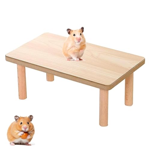 CPRNQY Hamster Plattform, Hamster Zubehör, Hamster Zubehör Für Den Käfig, Hamsterplattform, Hamsterkäfig Zubehör, Hamster Hamsterspielzeug Hamster Kletterplattform Eichhörnchen Schlafplattform von CPRNQY