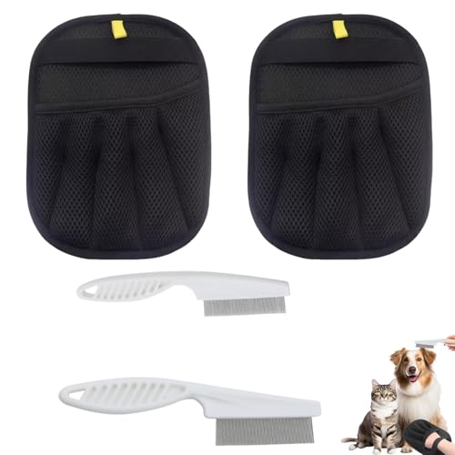 CPRNQY Tierhaarentferner Handschuh, 4-teiliges Set mit Haarentfernungshandschuhen für Katzen, Hunde, Effektive Tierhaarentfernung von Möbeln, Kleidung und Autositzen, Haustierbesitzer CPRNQY Tierhaarentferner Handschuh, 4-teiliges Set mit Haarentfernungshandschuhen für Katzen, Hunde, Effektive Tierhaarentfernung von Möbeln, Kleidung und Autositzen, Haustierbesitzer von CPRNQY