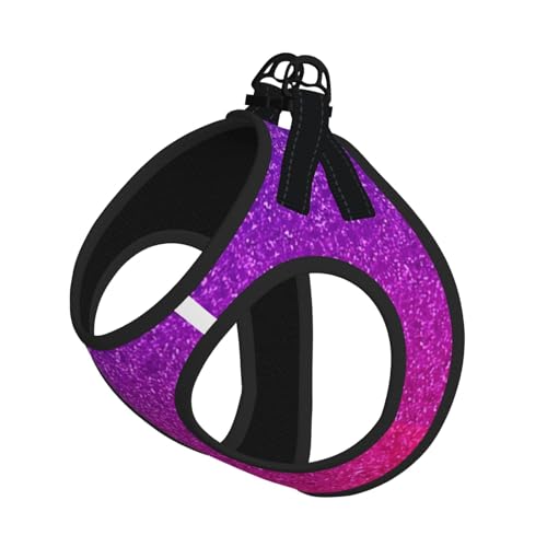 L Haustier-Leine, Weste und Hundegeschirr, kleine Größe, Farbverlauf, Pailletten, glitzernder Druck, Leinen-Set mit Schnalle, Hundebegleiter, Outdoor-Reisen L Haustier-Leine, Weste und Hundegeschirr, kleine Größe, Farbverlauf, Pailletten, glitzernder Druck, Leinen-Set mit Schnalle, Hundebegleiter, Outdoor-Reisen von CPyuqw