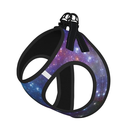L Haustier-Leine, Weste und Hundegeschirr, kleine Größe, Galaxie-Druck, mit Schnalle, Hundebegleiter, Outdoor-Reisen L Haustier-Leine, Weste und Hundegeschirr, kleine Größe, Galaxie-Druck, mit Schnalle, Hundebegleiter, Outdoor-Reisen von CPyuqw