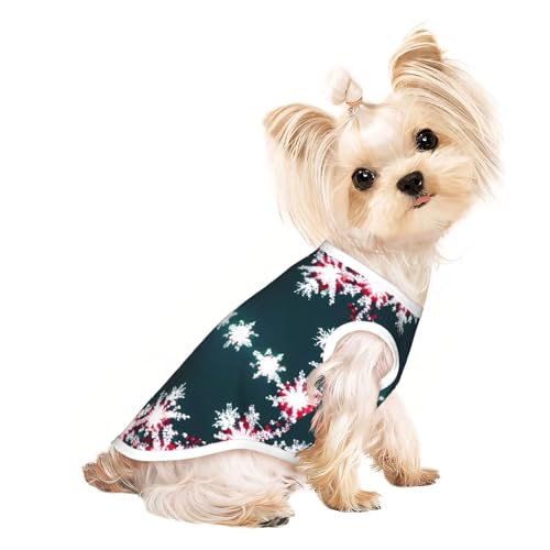 L Pet Atmungsaktives ärmelloses T-Shirt - Weiche Merry Christmas Print Stretchy Weste für Hunde & Katzen, leichtes Tanktop L Pet Atmungsaktives ärmelloses T-Shirt - Weiche Merry Christmas Print Stretchy Weste für Hunde & Katzen, leichtes Tanktop von CPyuqw