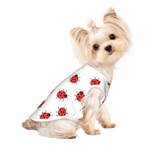 L Pet atmungsaktives ärmelloses T-Shirt – weiches unendliches gesprenkeltes Muster, dehnbare Weste für Hunde und Katzen, leichtes Tanktop L Pet atmungsaktives ärmelloses T-Shirt – weiches unendliches gesprenkeltes Muster, dehnbare Weste für Hunde und Katzen, leichtes Tanktop von CPyuqw