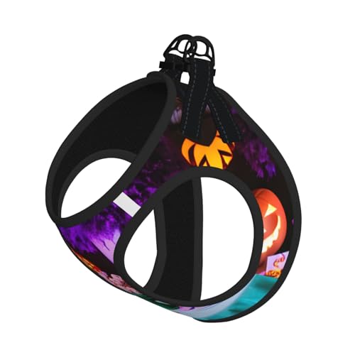 M Haustier-Leine, Weste und Hundegeschirr, klein, für Halloween, Karneval, Party, bedruckt, mit Schnalle, Hundebegleiter, Outdoor-Reisen M Haustier-Leine, Weste und Hundegeschirr, klein, für Halloween, Karneval, Party, bedruckt, mit Schnalle, Hundebegleiter, Outdoor-Reisen von CPyuqw