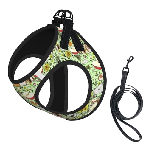 M Haustier-Leine, Weste und Hundegeschirr, kleine Größe, Meerschweinchen-Druck, Leinen-Set mit Schnalle, Hundebegleiter, Outdoor-Reisen M Haustier-Leine, Weste und Hundegeschirr, kleine Größe, Meerschweinchen-Druck, Leinen-Set mit Schnalle, Hundebegleiter, Outdoor-Reisen von CPyuqw