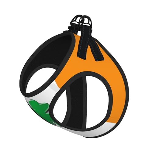 M Haustier-Leine, Weste und Hundegeschirr, kleine Größe, irische Flagge, mit Schnalle, Hundebegleiter, Outdoor-Reisen M Haustier-Leine, Weste und Hundegeschirr, kleine Größe, irische Flagge, mit Schnalle, Hundebegleiter, Outdoor-Reisen von CPyuqw