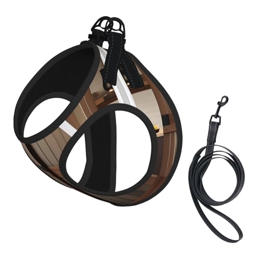 S Haustier-Leine, Weste und Hundegeschirr, kleine Größe, Blaugrün, Scheunentür, Blumendruck, Leinenset mit Schnalle, Hundebegleiter, Outdoor-Reisen S Haustier-Leine, Weste und Hundegeschirr, kleine Größe, Blaugrün, Scheunentür, Blumendruck, Leinenset mit Schnalle, Hundebegleiter, Outdoor-Reisen von CPyuqw