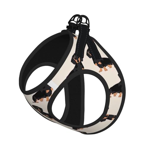 S Haustier-Leine, Weste und Hundegeschirr, kleine Größe, niedlicher Hunde-Druck, Leinen-Set mit Schnalle, Hundebegleiter, Outdoor-Reisen S Haustier-Leine, Weste und Hundegeschirr, kleine Größe, niedlicher Hunde-Druck, Leinen-Set mit Schnalle, Hundebegleiter, Outdoor-Reisen von CPyuqw