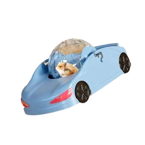 CQEAZ Hamster-Trainingsrad, Auto-Spielzeug, Fitness, klarer Laufball, Fahrzeug, fördert die Aktivität und steigert die Energie des Haustiers, Hamster-Roller CQEAZ Hamster-Trainingsrad, Auto-Spielzeug, Fitness, klarer Laufball, Fahrzeug, fördert die Aktivität und steigert die Energie des Haustiers, Hamster-Roller von CQEAZ