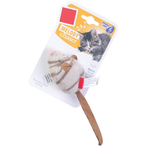 CQEAZ Interaktiv Katzen Spielzeug Zwitschern Vogelspielzeug Melodien Katzen Spielzeug Katzen Trainingsspielzeug für Indoor Vogel Befestigung Interaktives Spielzeug von CQEAZ