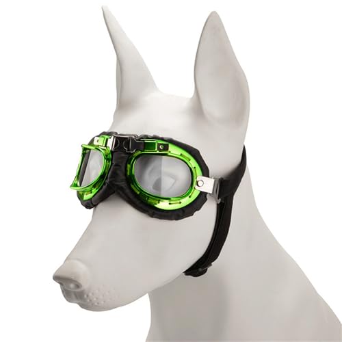 CQEAZ Modische Sonnenbrille für Hunde, Vintage-Stil, reflektierend, für Urlaub, Hundezubehör, Hunde-Sonnenbrille CQEAZ Modische Sonnenbrille für Hunde, Vintage-Stil, reflektierend, für Urlaub, Hundezubehör, Hunde-Sonnenbrille von CQEAZ