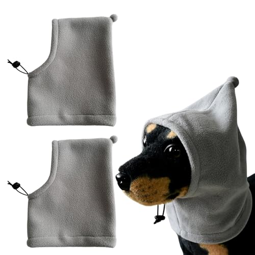 CQJ Hundemütze, Leopardenmuster, Flanellmütze, Haustier, Weihnachten, Winter, warme Mützen, niedliches Zubehör, Hals-Ohrenwärmer, Pullover, Kapuze, warmer Schal, beruhigende Hundekapuze für kleine CQJ Hundemütze, Leopardenmuster, Flanellmütze, Haustier, Weihnachten, Winter, warme Mützen, niedliches Zubehör, Hals-Ohrenwärmer, Pullover, Kapuze, warmer Schal, beruhigende Hundekapuze für kleine von CQJ