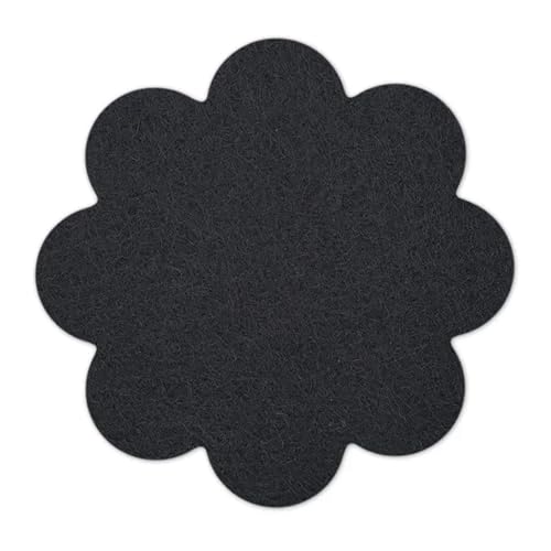 Terrarien für Blumenkübel 20-teiliges Topflochsieb, rundes Drainagelochsieb zur Vermeidung von Bodenverlust, Dichtung für Pflanzendrainagesieb Flaschengarten(Black-20PCS,7.5cm) von CQJJXKYC
