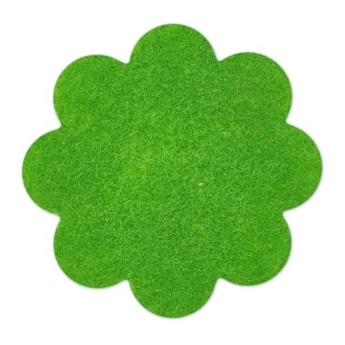 Terrarien für Blumenkübel 20-teiliges Topflochsieb, rundes Drainagelochsieb zur Vermeidung von Bodenverlust, Dichtung für Pflanzendrainagesieb Flaschengarten(Green-20PCS,7.5cm) von CQJJXKYC